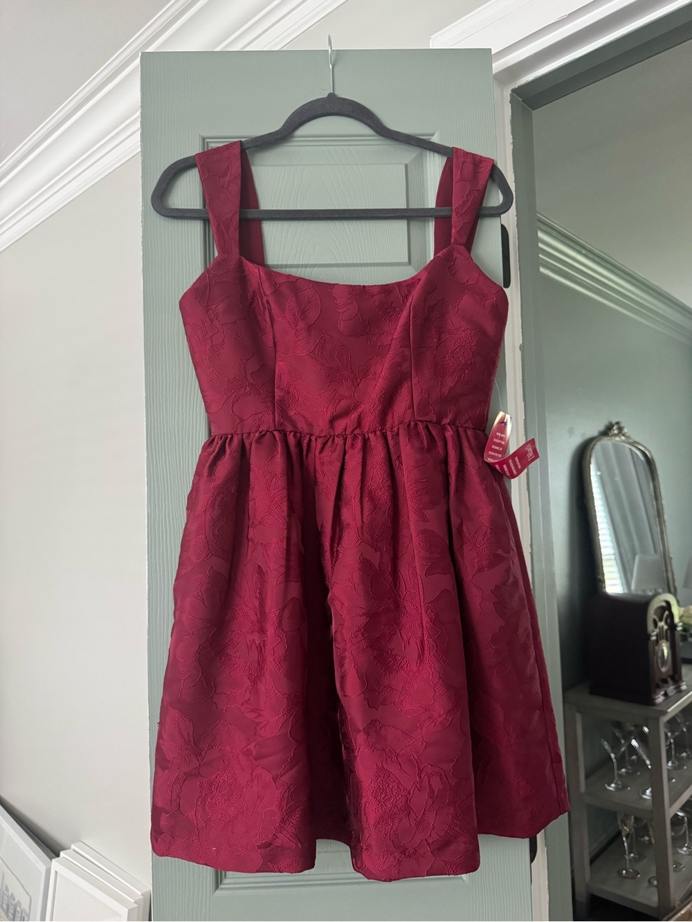 Sachin & Babi Gail Floral Jacquard Dress